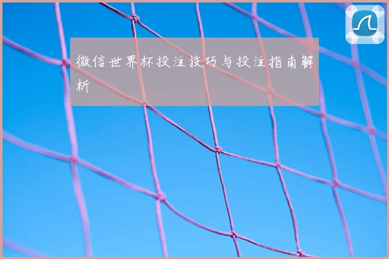 微信世界杯投注技巧与投注指南解析